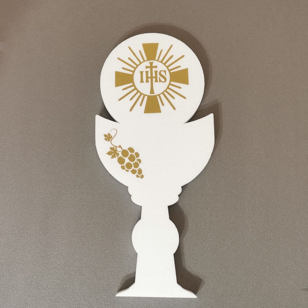 Kielich ze styropianu wzór 3